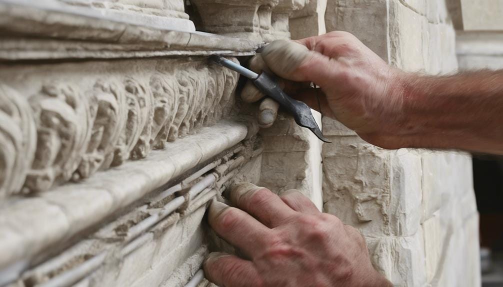 continuous maintenance of restored facades