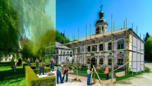 eco friendly renovation for historic facades