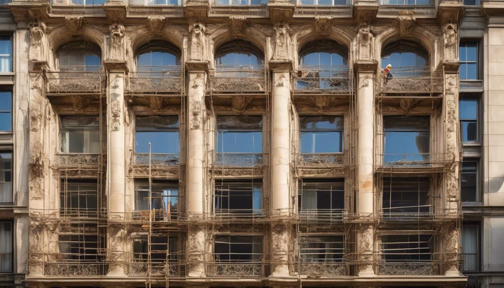 long term maintenance of facades