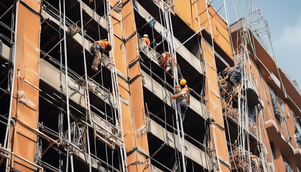 safe installation of scaffolding