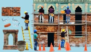 safety tips for facade renovation