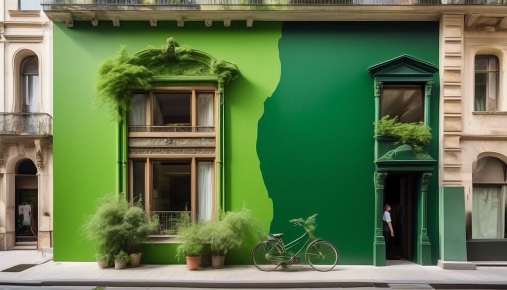 sustainable paint solutions for facades