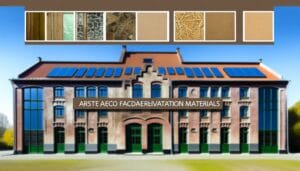 top 5 eco friendly facade renovation materials