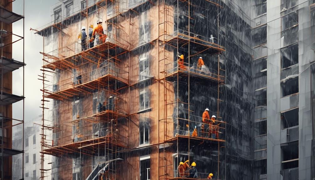 weather considerations for facade renovation